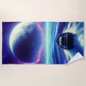 Serviette De Plage Grande Lune (Devant)