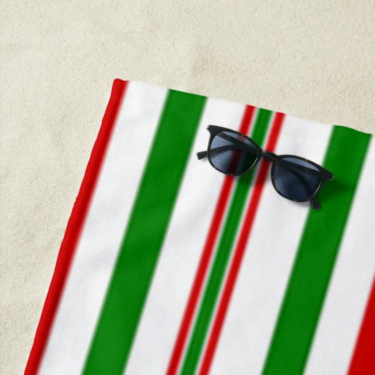 Serviette De Plage Grandes décoratives de Noël (En situation)