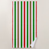 Serviette De Plage Grandes décoratives de Noël (Devant)