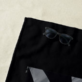 Serviette De Plage Graphique à écran tridimensionnel Batman Comic (En situation)