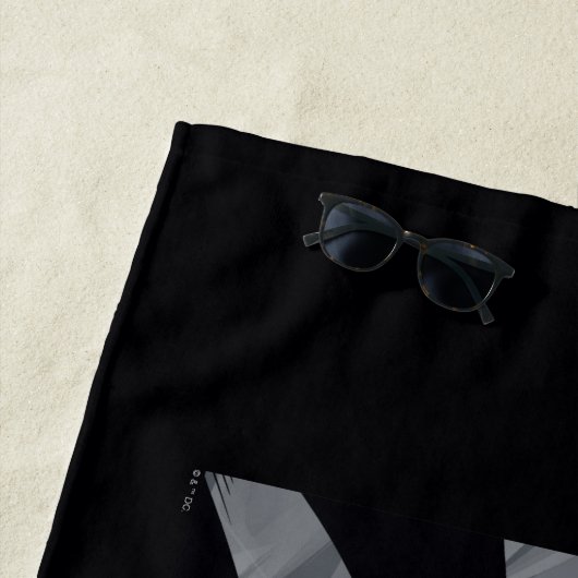 Serviette De Plage Graphique à écran tridimensionnel Batman Comic (En situation)