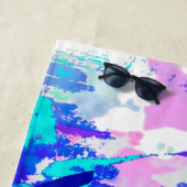Serviette De Plage Graphique d'été  (En situation)