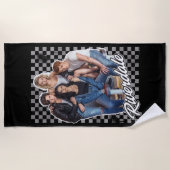 Serviette De Plage Graphique du groupe Retro Riverdale (Devant)