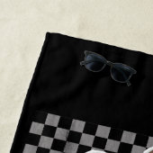 Serviette De Plage Graphique du groupe Retro Riverdale (En situation)