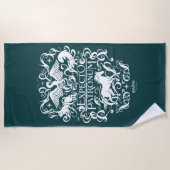 Serviette De Plage Graphique Filigree de Patronum d'Expecto (Devant)