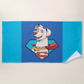 Serviette De Plage Graphique Krypto S-Shield (Devant)
