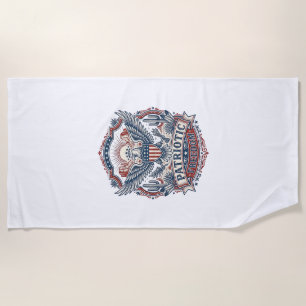 Serviette De Plage Graphique vectoriel de fierté du désert du Sud-Oue