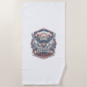Serviette De Plage Graphique vectoriel de fierté du désert du Sud-Oue (Devant)