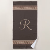 Serviette De Plage Greek Key (Devant)
