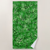 Serviette de plage Green Fern (Devant)