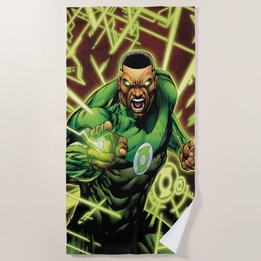 Serviette De Plage Green Lantern Corps #61 Couverture de bande dessin (Devant)