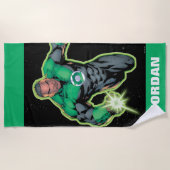 Serviette De Plage Green Lantern John Stewart (Devant)