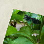 Serviette De Plage Green peppers (En situation)