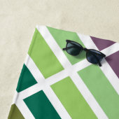 Serviette De Plage Green purple Black Hues (En situation)