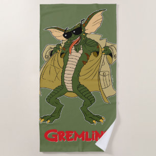Serviette De Plage Gremlins Cachet à tranchée Flash