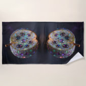 Serviette De Plage grenade (Devant)