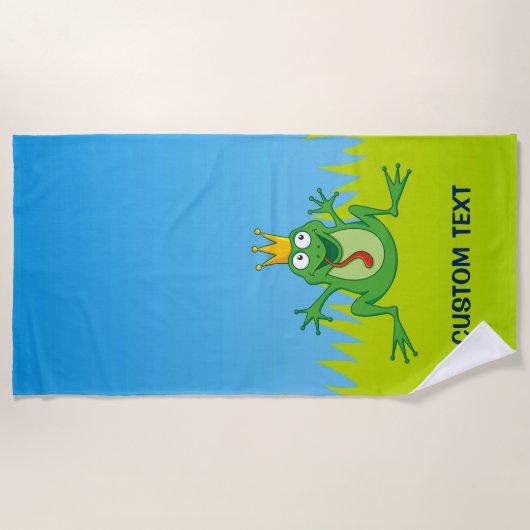 Serviette De Plage Grenouille (Devant)