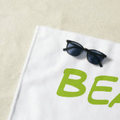 Serviette De Plage Grenouille méditante (En situation)