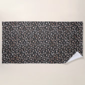 Serviette De Plage Grey Beige (Devant)