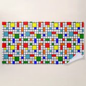 Serviette De Plage Grille Bauhaus (Devant)