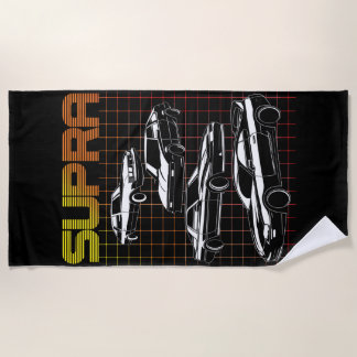 Serviette De Plage Grille des générations Supra