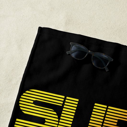Serviette De Plage Grille des générations Supra (En situation)