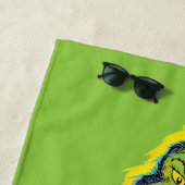 Serviette De Plage Grinch | Drôle je ne parle qu'à mon chien (En situation)
