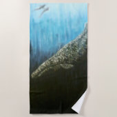 Serviette De Plage Gris (Devant)