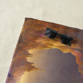 Serviette De Plage Grotte Imaginaire (En situation)