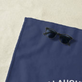 Serviette De Plage Groupe de voyage familial personnalisé Vacances pl (En situation)