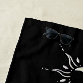 Serviette De Plage Groupe Pastel Unalome (En situation)