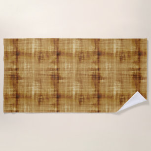 Serviette De Plage Grunge Brown