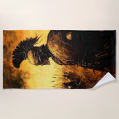 Serviette De Plage Guerrier (Devant)