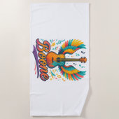 Serviette De Plage Guitare Boone (Devant)