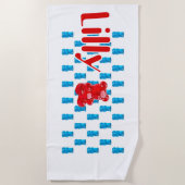 Serviette De Plage Gummy Jelly  (Devant)