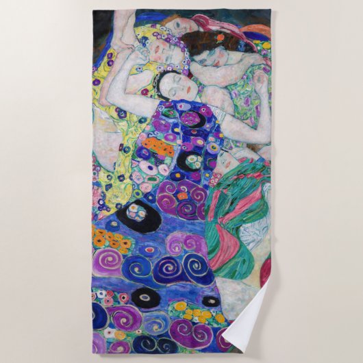 Serviette De Plage Gustav Klimt - La Vierge (Devant)