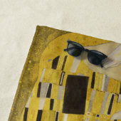 Serviette De Plage Gustav Klimt - Le baiser (En situation)