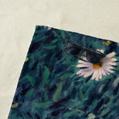 Serviette De Plage Gustave Caillebotte - Lit de marguerites, détails (En situation)