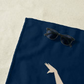 Serviette De Plage Gymnaste féminine (En situation)