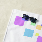 Serviette De Plage Gymnaste Rock ! Bouton Solde (En situation)