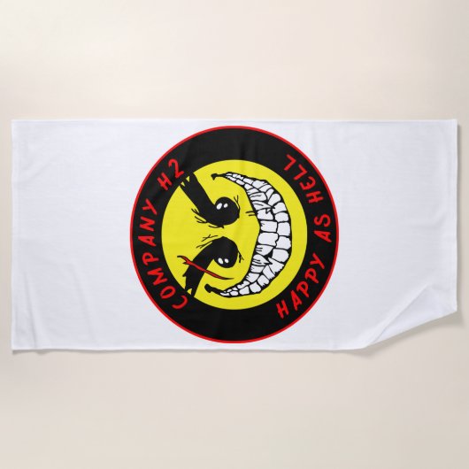 Serviette de plage H2 (Devant)