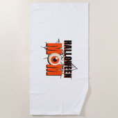 Serviette De Plage Halloween (Devant)