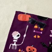 Serviette De Plage Halloween (En situation)