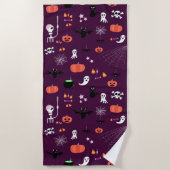 Serviette De Plage Halloween (Devant)