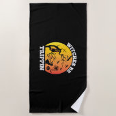 Serviette De Plage Halloween (Devant)