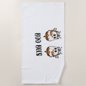 Serviette De Plage Halloween Boo Bees Infirmière T-shirt classique (Devant)