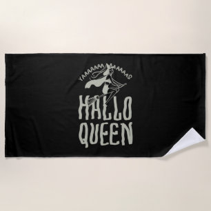 Serviette De Plage Halloween Hallo Queen