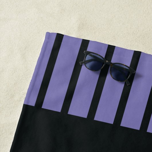 Serviette De Plage Halloween/Sorcière/violet (En situation)