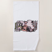 Serviette De Plage Halloween tous les jours (Devant)