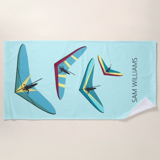 Serviette De Plage Hang Gliding (Devant)